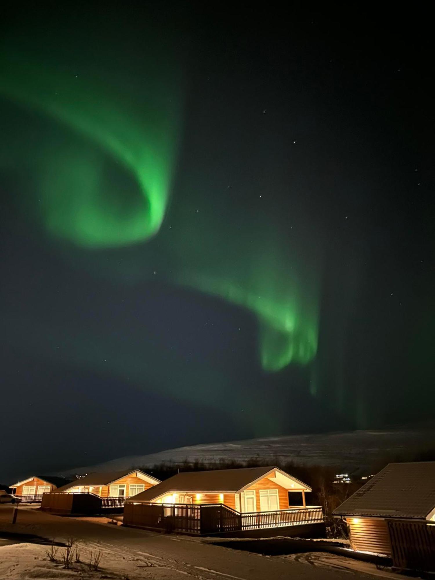 Hotel Kjarnalundur- Aurora Dream - Lodges And Rooms Akureyri Kültér fotó