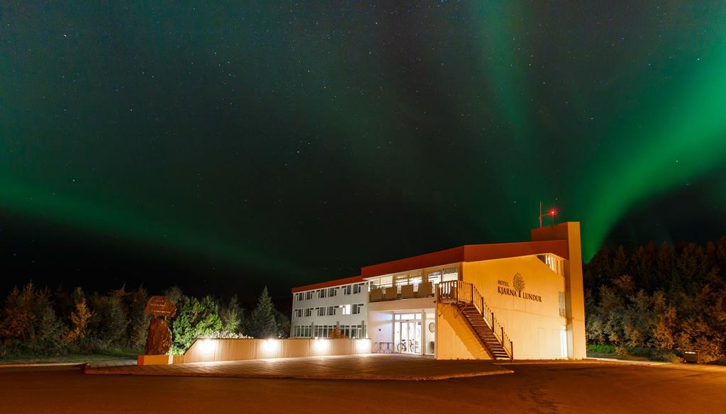 Hotel Kjarnalundur- Aurora Dream - Lodges And Rooms Akureyri Kültér fotó